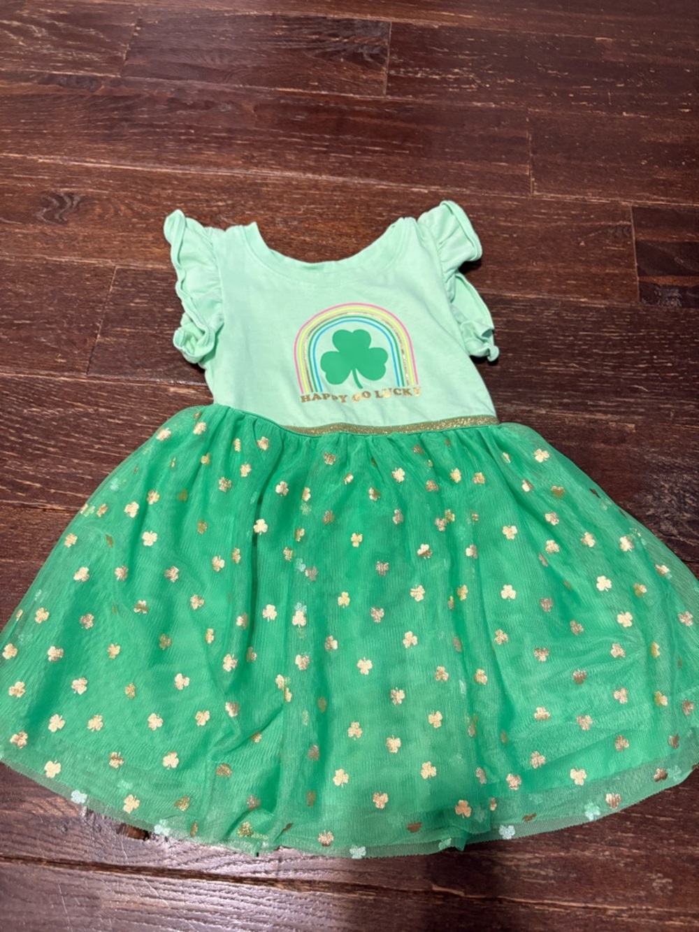 Cat & Jack Mint Green Girls' Hooded Top